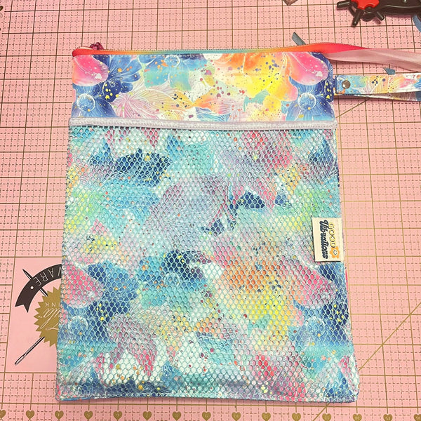 Wet / Dry Double Zip Bag - Full Pattern - Downloadable PDF