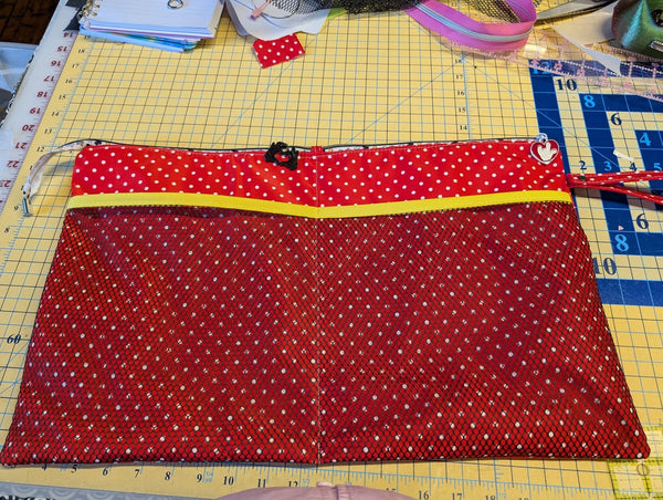 Wet / Dry Double Zip Bag - Full Pattern - Downloadable PDF