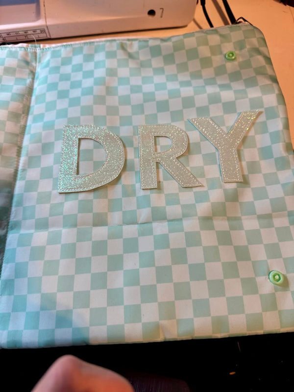 Wet / Dry Double Zip Bag - Full Pattern - Downloadable PDF