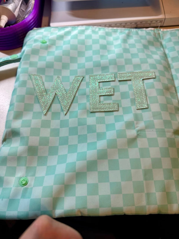 Wet / Dry Double Zip Bag - Full Pattern - Downloadable PDF