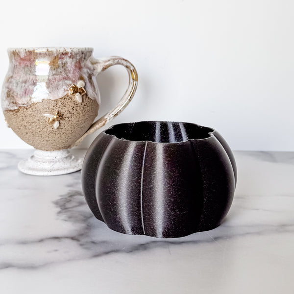 Medium Pumpkin Craft Bowl - Onyx - Designed by Newt!