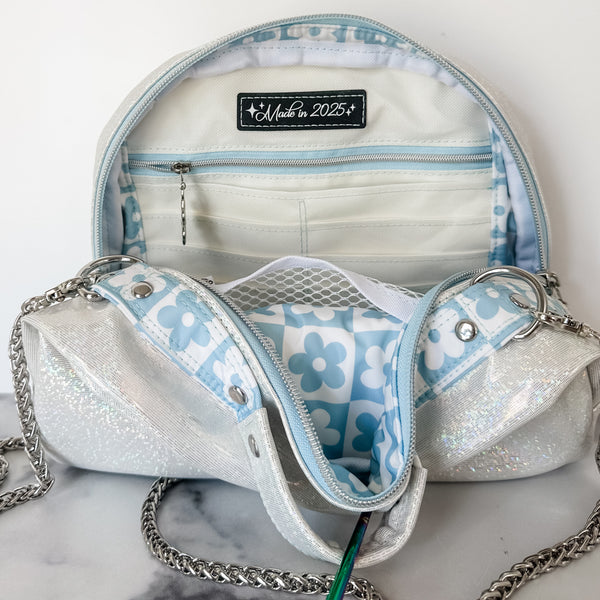 As Seen On OklaRoots - Winter White Konin Bowler Bag