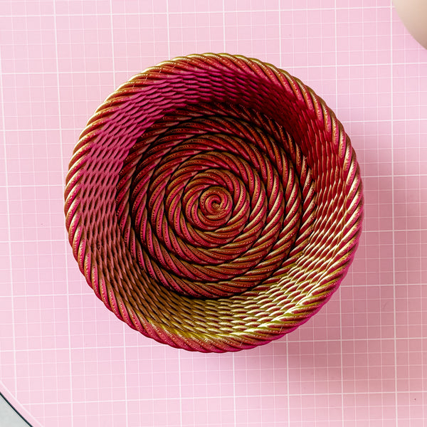 Medium Rope Craft Bowl - Cherry Limeade