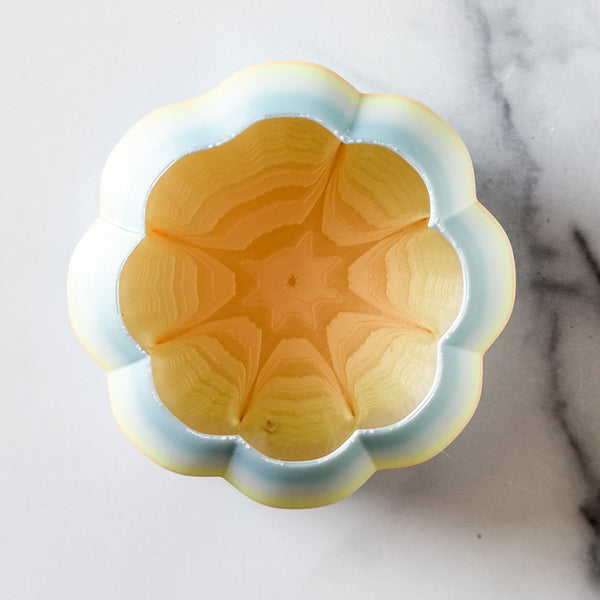 Medium Pumpkin Craft Bowl - Dewey Rainbow - Designed by Newt!