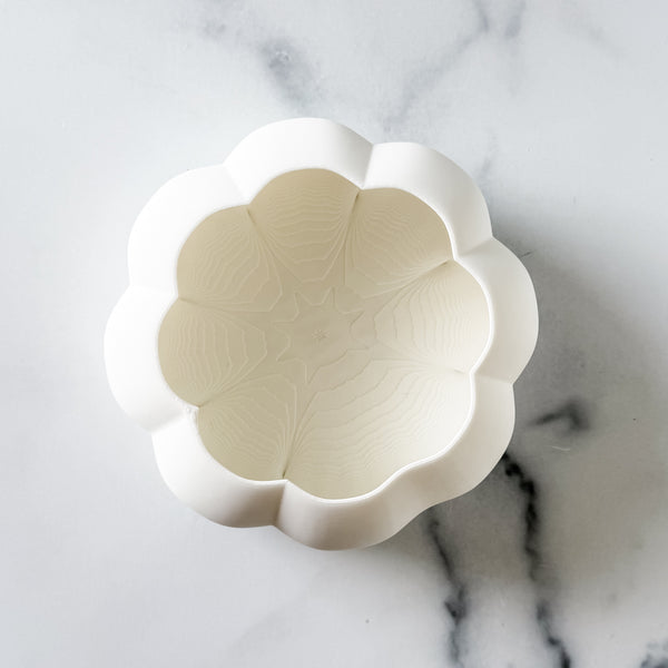 Large Pumpkin Craft Bowl - White - Designed by Newt!