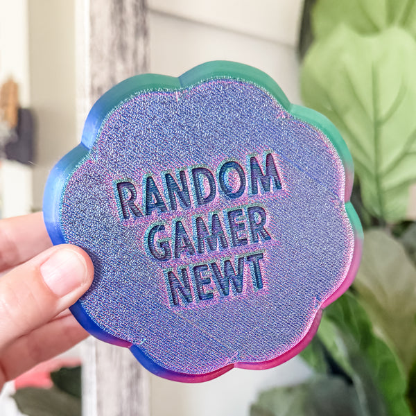 Medium Pumpkin Craft Bowl - Purple Chrome - Designed by Newt!