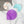 Load image into Gallery viewer, Boxed Round Accent - 1.5"/2.5"/3.5"/4.5" - Purple - Acrylic Template
