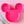 Load image into Gallery viewer, Mouse Craft Tray - Pyramid Base with Grips - Hot Pink