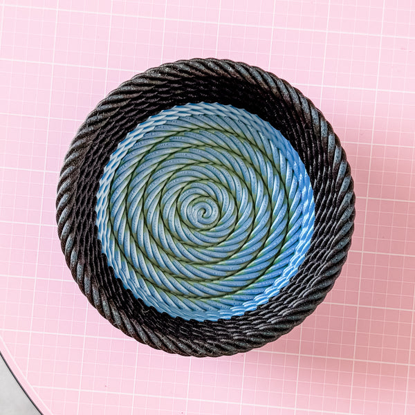 Medium Rope Craft Bowl - Fiji Onyx Combo