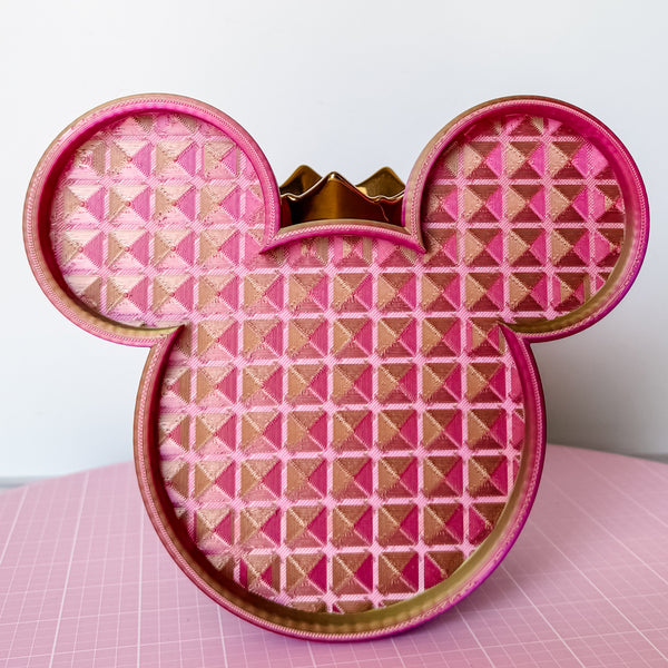 Mouse Craft Tray - Pyramid Base with Grips - Cherry Limeade