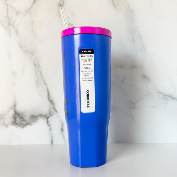 Zhuzh - Windbreaker - Corkcicle 40oz Cruiser With Plastic Straw