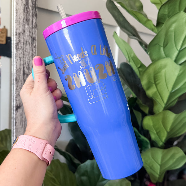 Zhuzh - Windbreaker - Corkcicle 40oz Cruiser With Plastic Straw