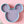 Load image into Gallery viewer, Mouse Craft Tray - Pyramid Base with Grips - Matte Pastel Rainbow - Berry Sherbet