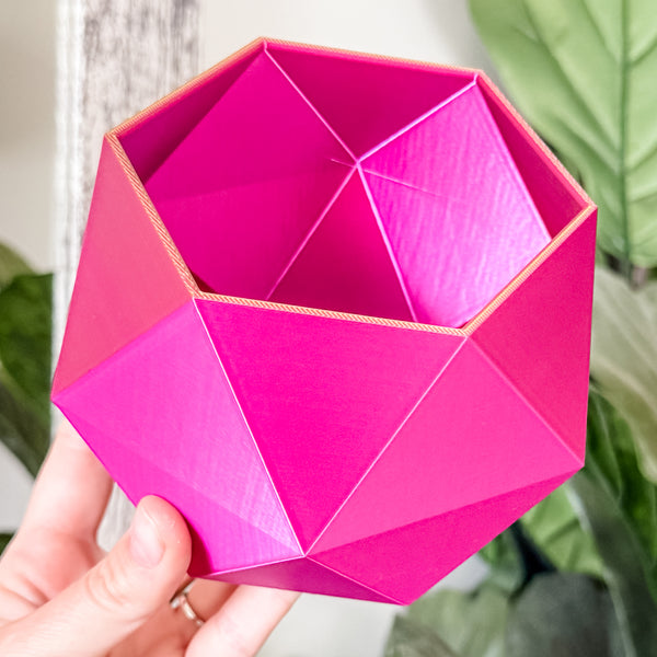 Large Jewel Craft Bowl - Cherry Limeade