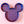 Load image into Gallery viewer, Mouse Craft Tray - Pyramid Base with Grips - Blue/Red Combo