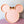 Load image into Gallery viewer, Mouse Craft Tray - Pyramid Base with Grips - Dewey Pastel Rainbow - Peach