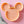 Load image into Gallery viewer, Mouse Craft Tray - Pyramid Base with Grips - Dewey Pastel Rainbow - Peach