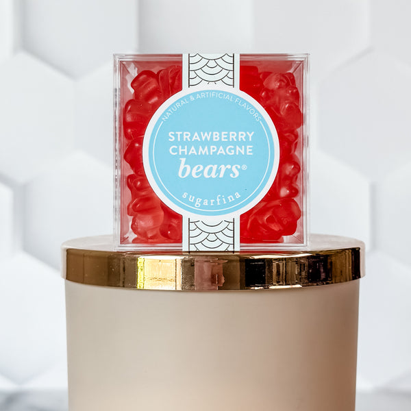Sweet Treat! Sugarfina Candy Cube - Strawberry Champagne Bears