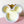 Load image into Gallery viewer, Tiered Large Mouse Shaped Craft Bowl - Dewey Pastel Rainbow - Blue
