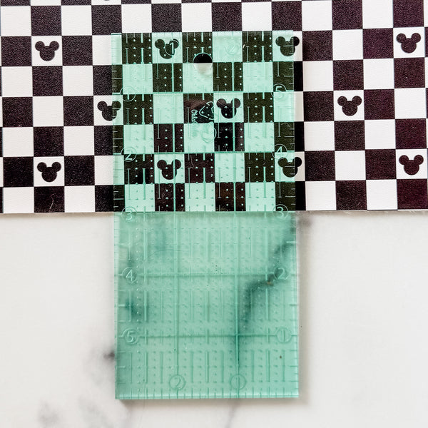 3" x 6" OklaRuler - Light Green