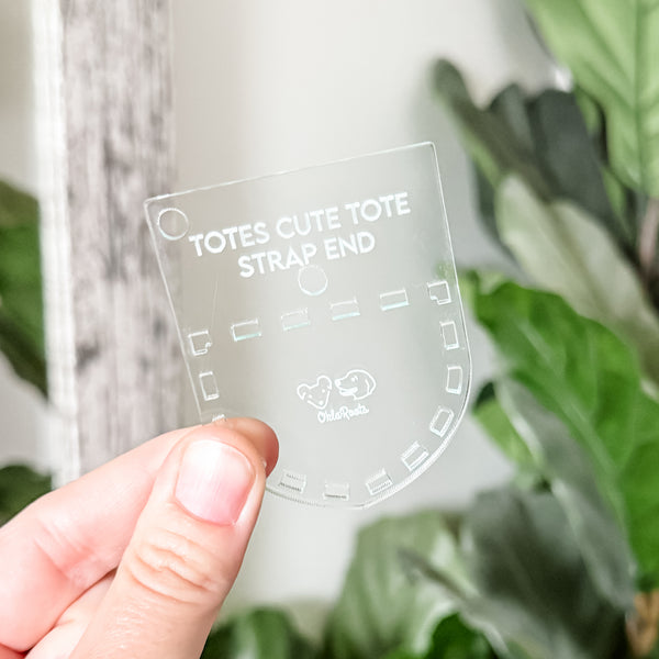 Totes Cute Tote Handle Guide -  Set of 2 - Soda -  Acrylic Template