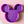 Load image into Gallery viewer, Mouse Craft Tray - Pyramid Base with Grips - Violet