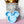 Load image into Gallery viewer, Itty Bitty Mouse Craft Bowl - Baby Blue GLOW