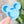 Load image into Gallery viewer, Itty Bitty Mouse Craft Bowl - Baby Blue GLOW
