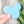 Load image into Gallery viewer, Itty Bitty Mouse Craft Bowl - Baby Blue GLOW