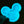 Load image into Gallery viewer, Itty Bitty Mouse Craft Bowl - Baby Blue GLOW