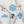 Load image into Gallery viewer, English Paper Piecing Set of 3 - 3/8" Seam Allowance - "Box Top" Style - Ocean - Acrylic Template