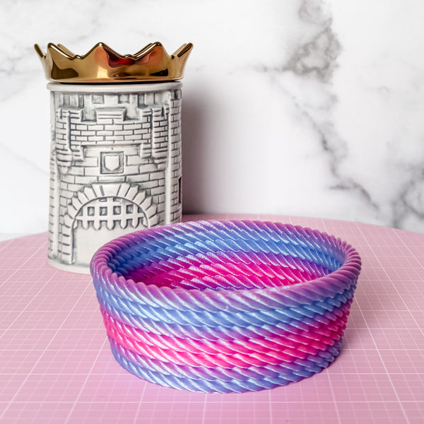 Medium Rope Craft Bowl - Unicorn
