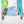 Load image into Gallery viewer, Squared Fancy Straps - Size 1.5" Webbing To 1" Hook - Ocean - Set of 3 - Acrylic Template