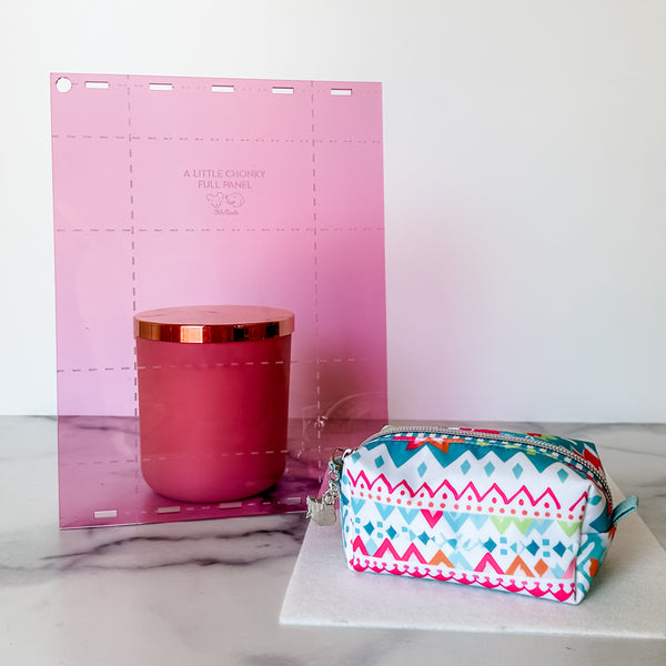 A Little Chonky - Single Panel Add On - Pink -  Acrylic Template