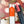 Load image into Gallery viewer, Bookish Bookmark With Tassel - Tangerine - Acrylic Template - Tassel Color May Vary
