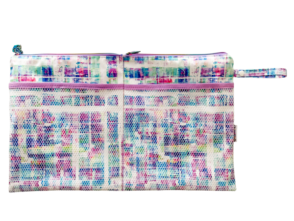 Wet / Dry Double Zip Bag - Full Pattern - Downloadable PDF