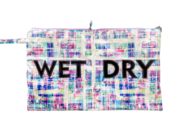 Wet / Dry Double Zip Bag - Full Pattern - Downloadable PDF