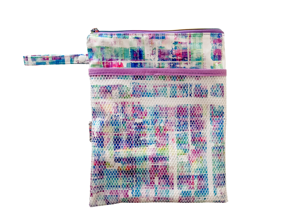 Wet / Dry Double Zip Bag - Full Pattern - Downloadable PDF