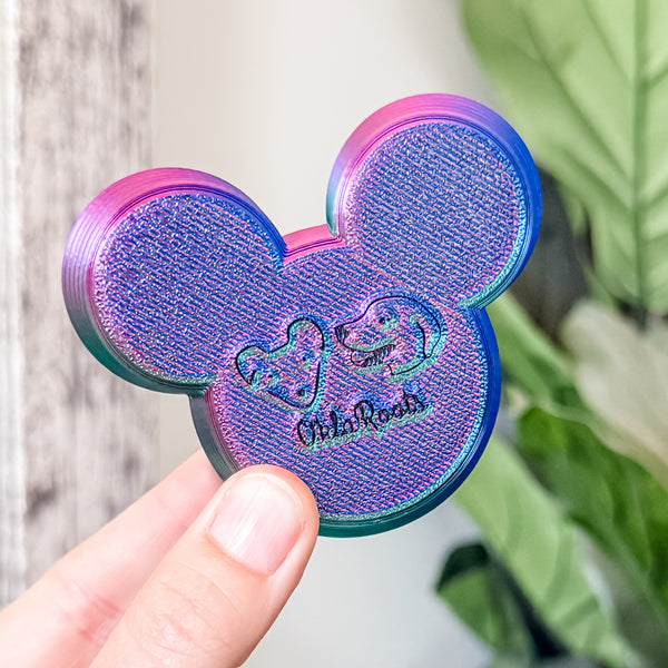 Itty Bitty Mouse Craft Bowl - Purple Chrome