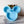 Load image into Gallery viewer, Tiered Large Mouse Shaped Craft Bowl - Ocean Blue