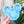 Load image into Gallery viewer, Tiered Large Mouse Shaped Craft Bowl - Ocean Blue