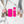 Load image into Gallery viewer, SQUARED Fancy Straps - Size 1" - Magenta - Set of 3 - Acrylic Template