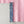 Load image into Gallery viewer, Blue Foil Flake OklaRuler : 1" x 6" Clear Ruler