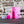 Load image into Gallery viewer, Itty Bitty Boxy Bag Set of 3 - Magenta - Acrylic Template