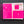 Load image into Gallery viewer, Itty Bitty Boxy Bag Set of 3 - Magenta - Acrylic Template