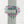 Load image into Gallery viewer, Removable Heart Strapzeez™ - Pink Teal White Dots