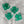 Load image into Gallery viewer, Open Bee - Mint - Hanging Charm - Sold Individually