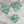 Load image into Gallery viewer, Open Bee - Light Green - Hanging Charm - Sold Individually