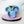 Load image into Gallery viewer, Tiered Large Mouse Shaped Craft Bowl - Purple Chrome
