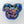 Load image into Gallery viewer, Tiered Large Mouse Shaped Craft Bowl - Purple Chrome
